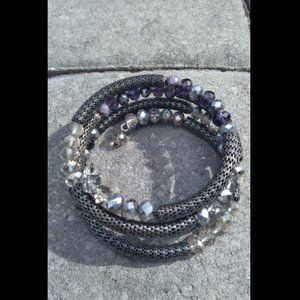 Memory Wire Stretch Bracelet